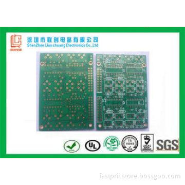 1.6 mm OSP soldering Double Sided PCB Low Volume Green for